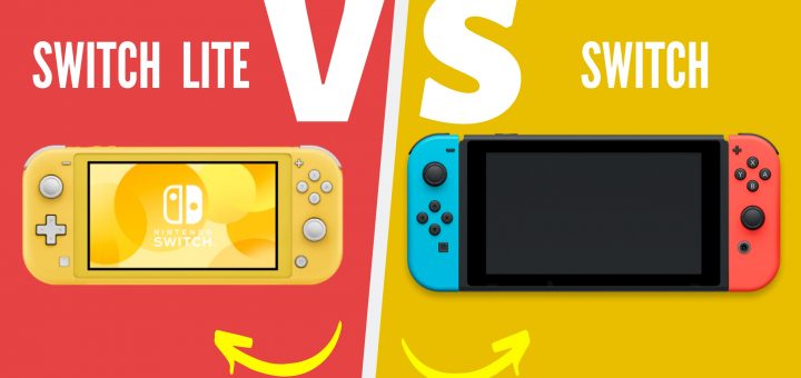 Comparação Nintendo Switch VS Switch Lite
