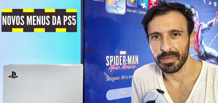 Novo Interface da Playstation 5