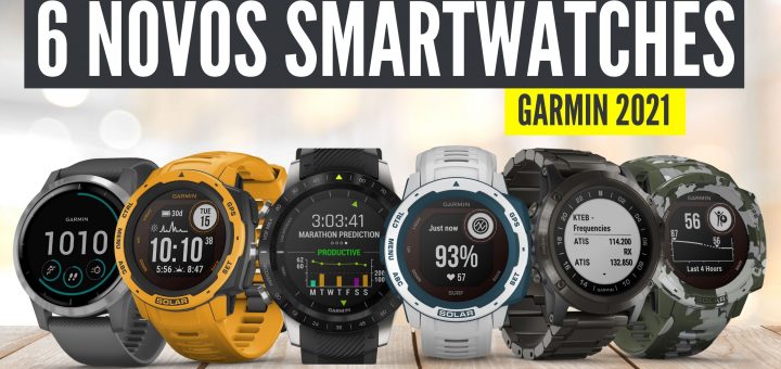 Relógios Garmin para 2021