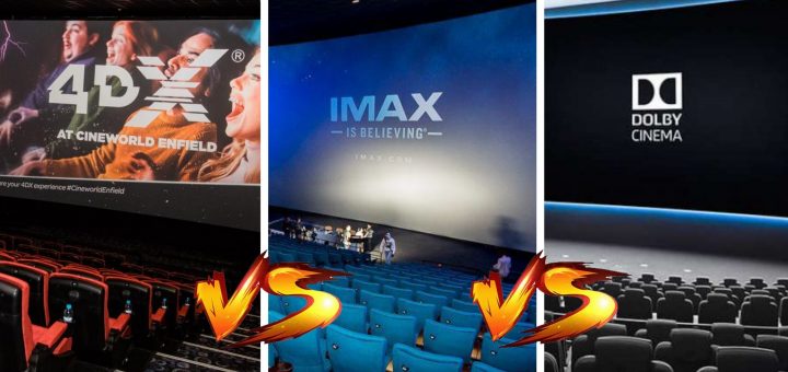 IMAX Vs ATMOS Vs 4DX